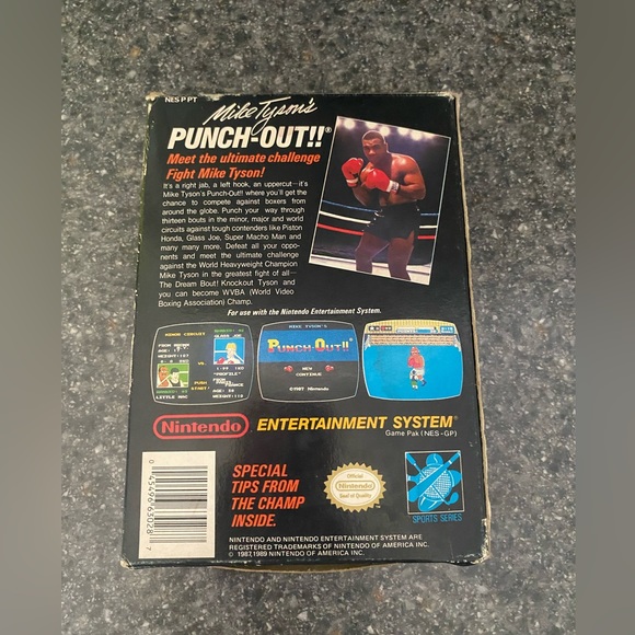 Original Mike Tyson Nintendo Punch Out Game - Picture 4 of 7